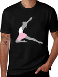 Ballerina Graphic Tee - Classic Black T-Shirt