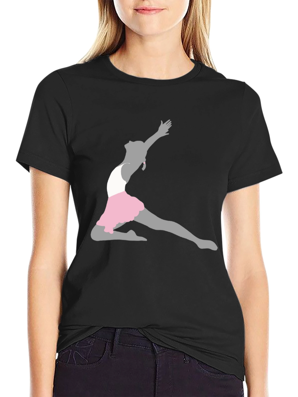 Ballerina Graphic Tee - Classic Black T-Shirt