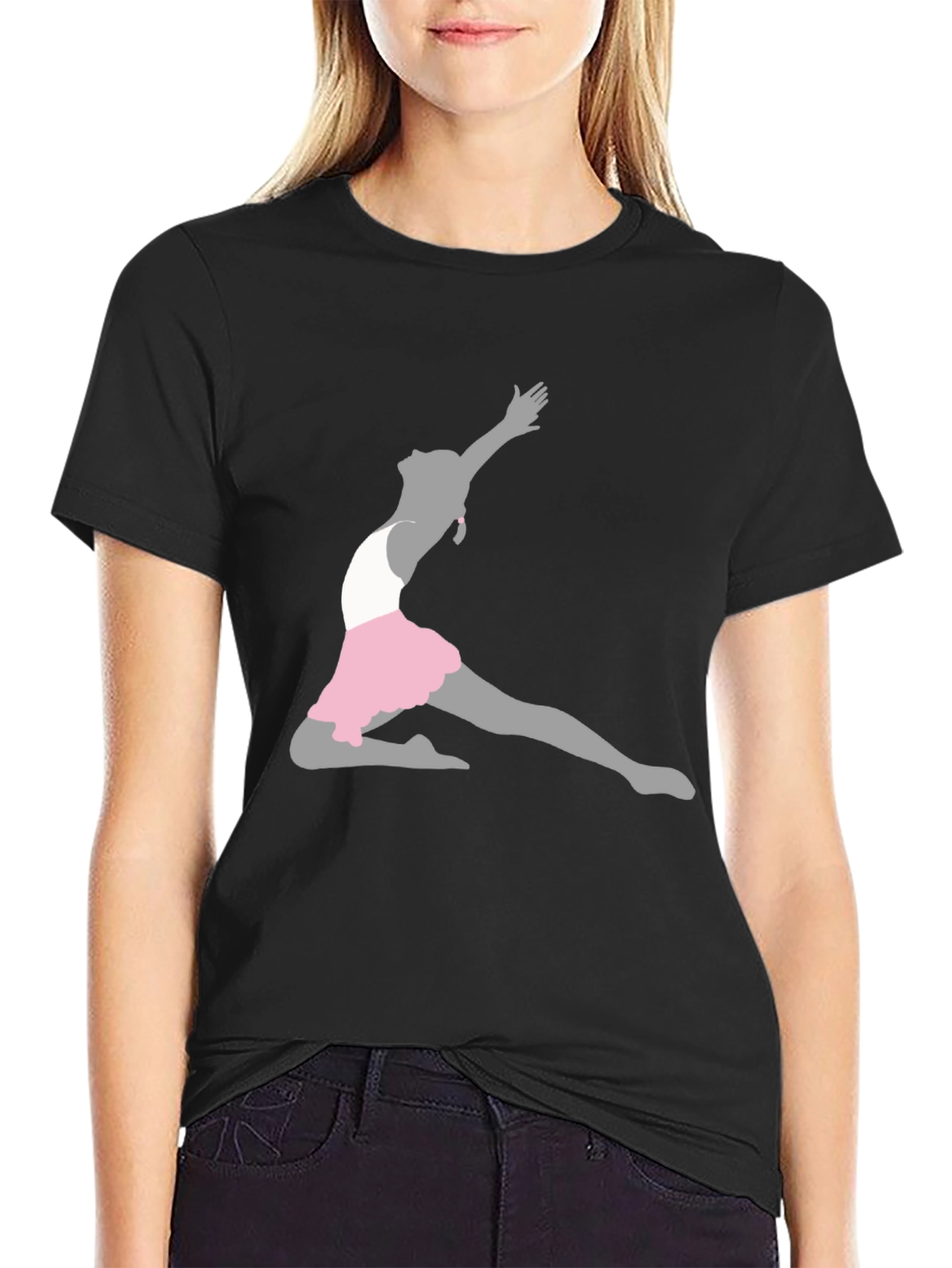 Ballerina Graphic Tee - Classic Black T-Shirt