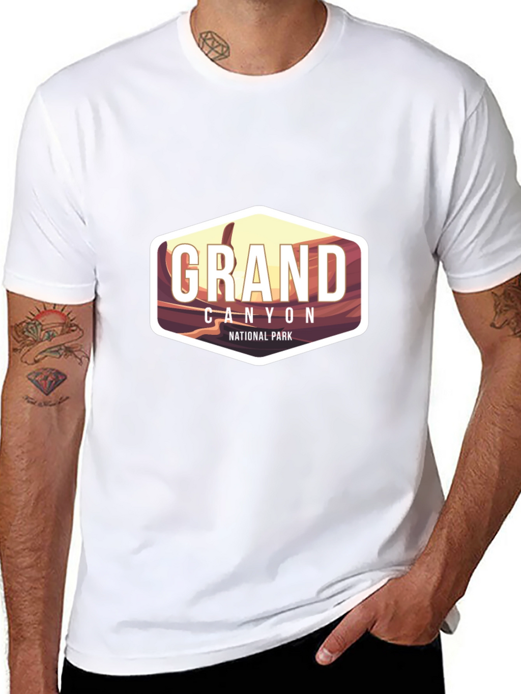 Grand Canyon National Park Graphic Tee - Black