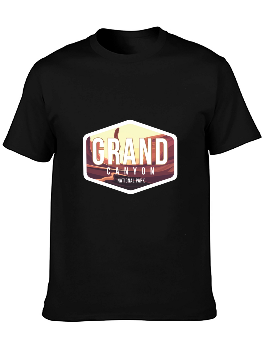 Grand Canyon National Park Graphic Tee - Black