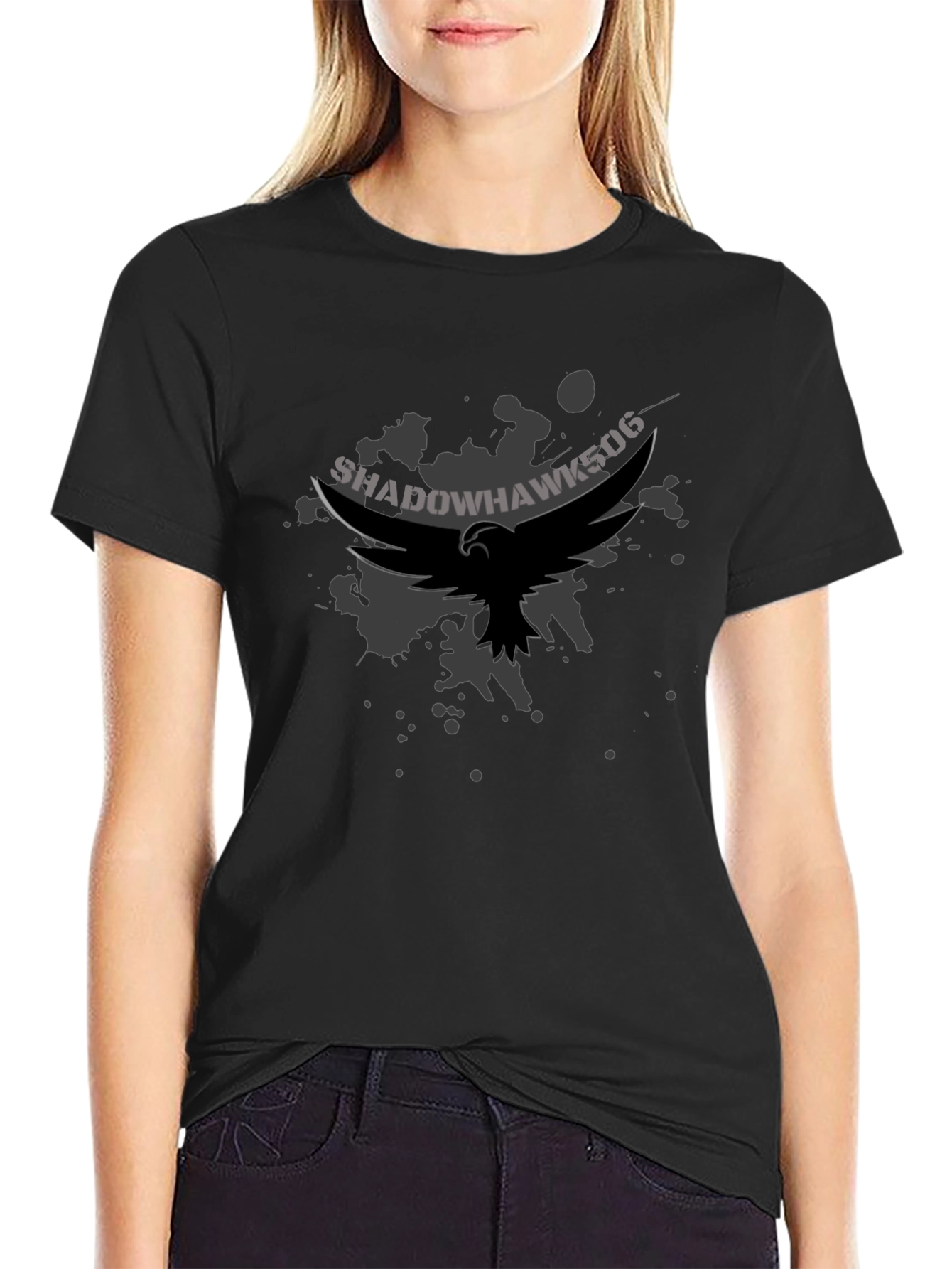 Shadowhawk506 Graphic Tee - Black