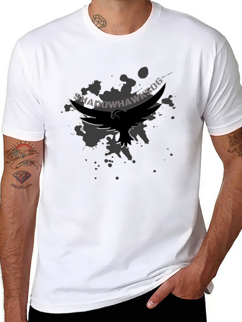 Shadowhawk506 Graphic Tee - Black