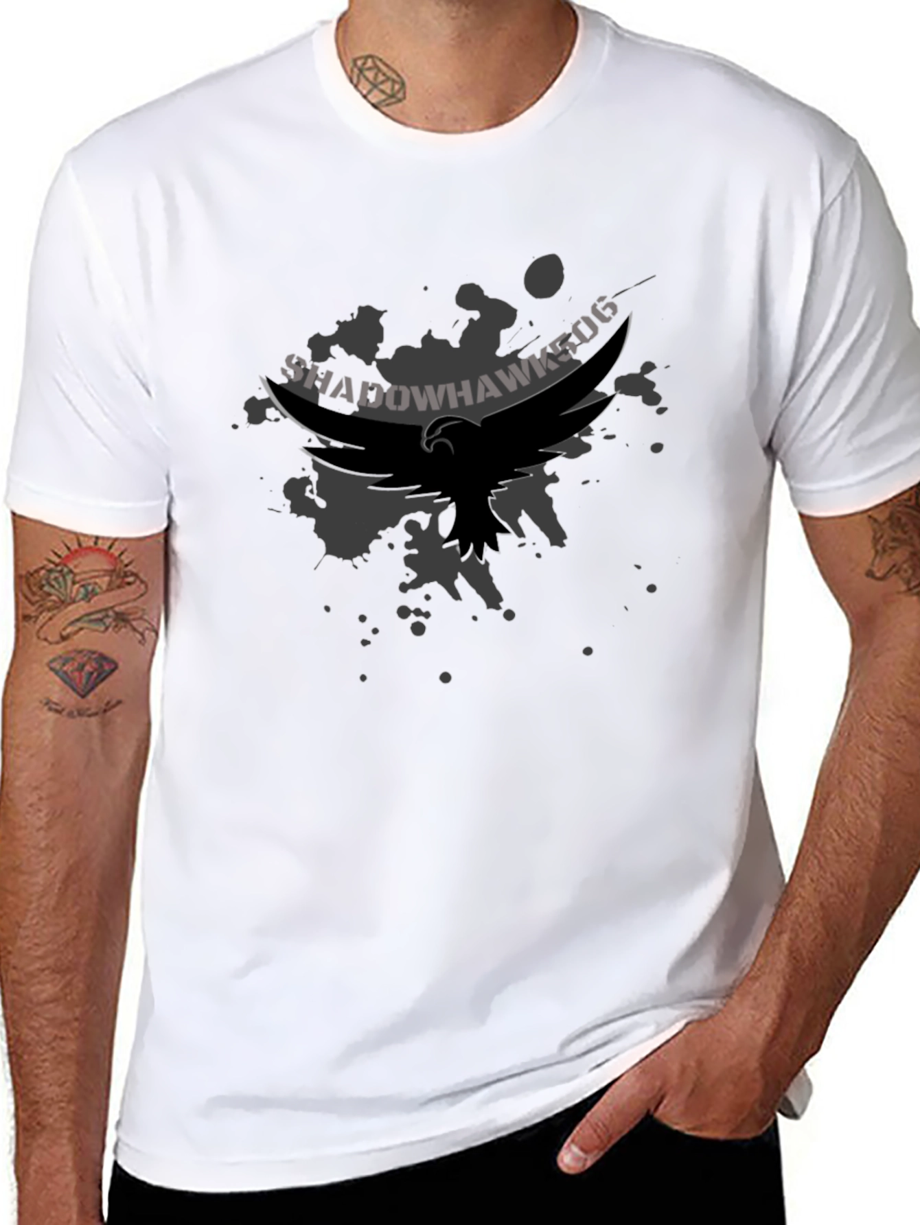 Shadowhawk506 Graphic Tee - Black