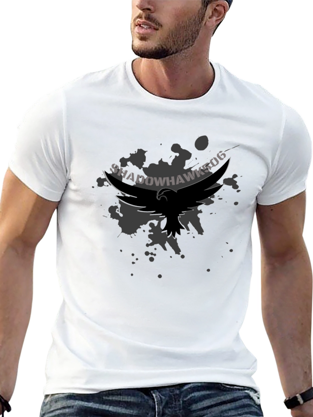 Shadowhawk506 Graphic Tee - Black