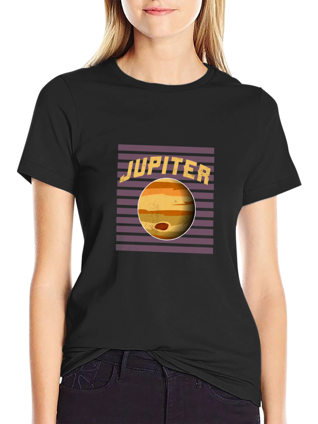 Jupiter Planet Graphic Tee - Space Lover T-Shirt