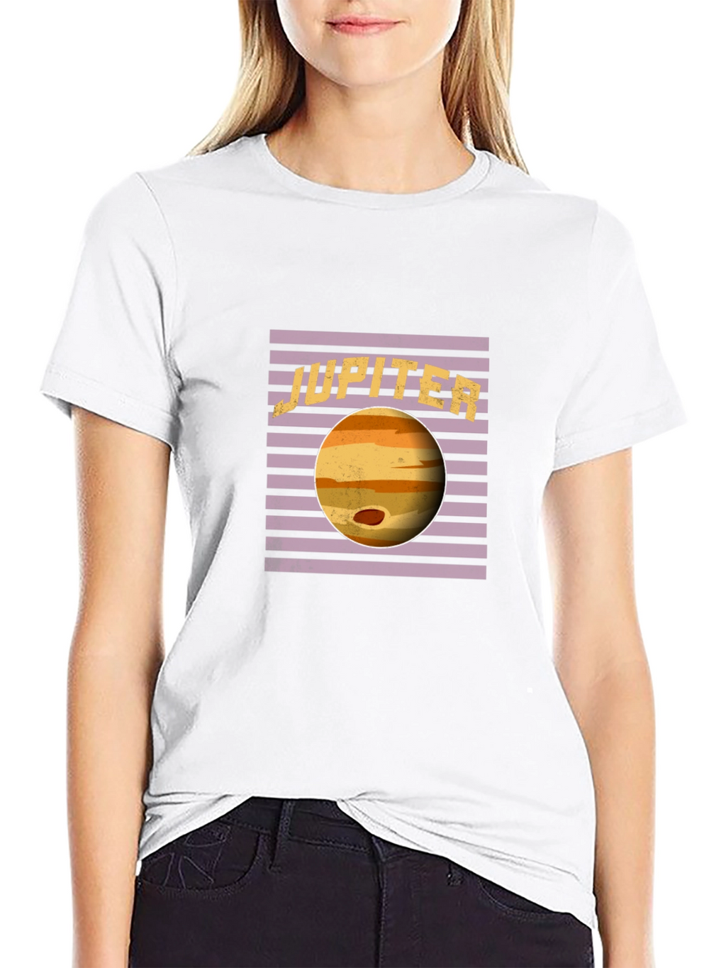 Jupiter Planet Graphic Tee - Space Lover T-Shirt