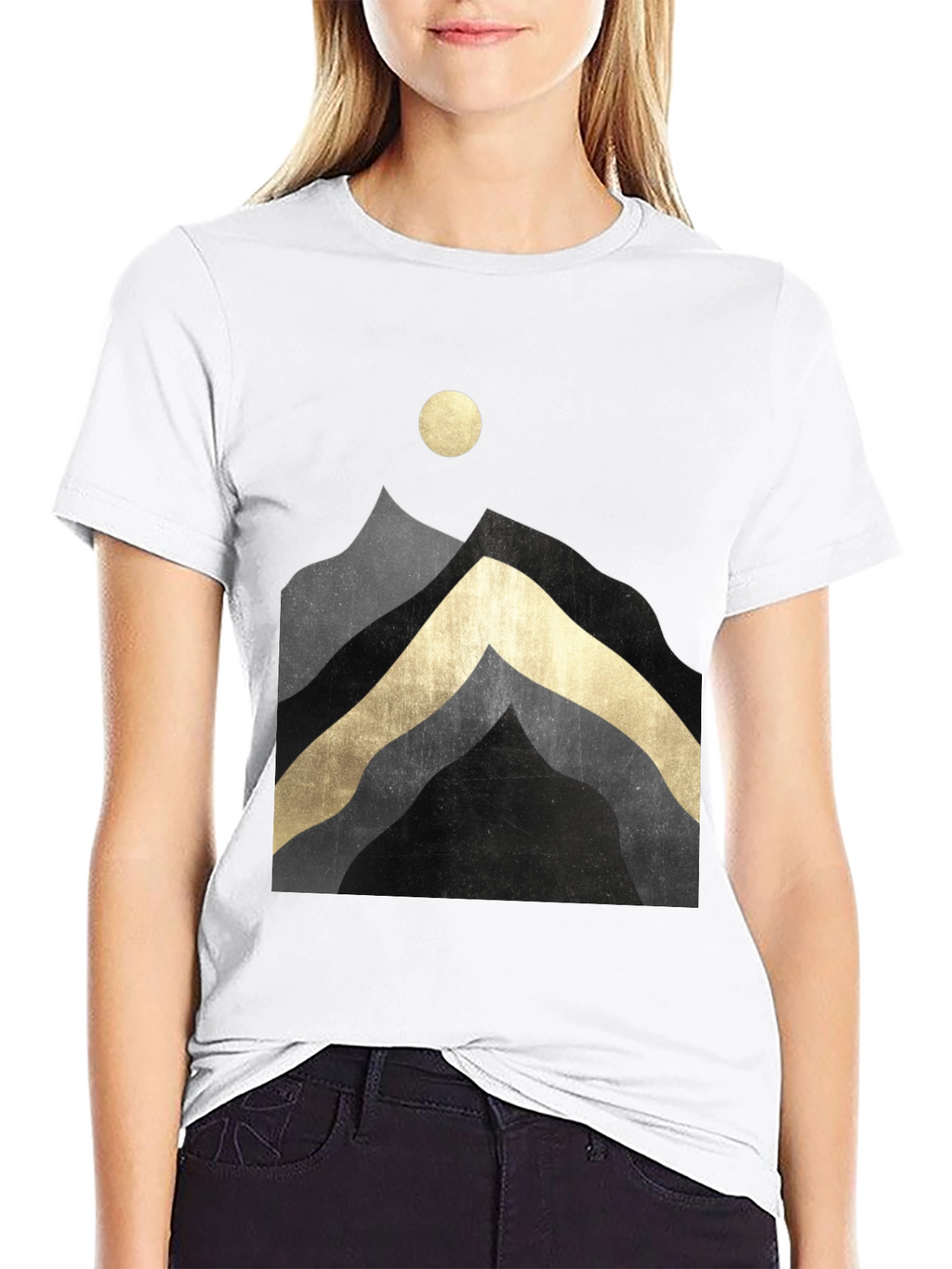 Mountainscape Graphic Tee - Stylish Comfort