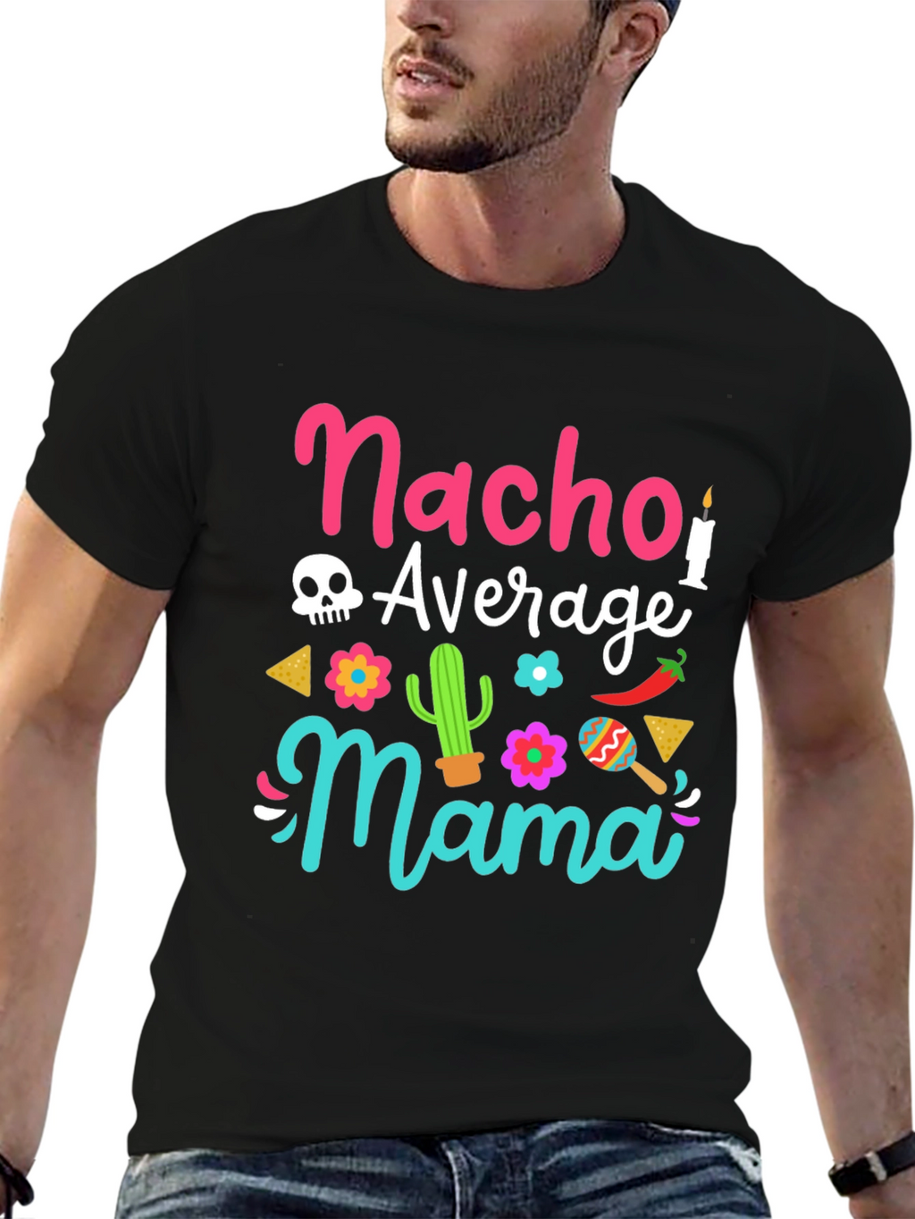 Nacho Average Mama Graphic Tee
