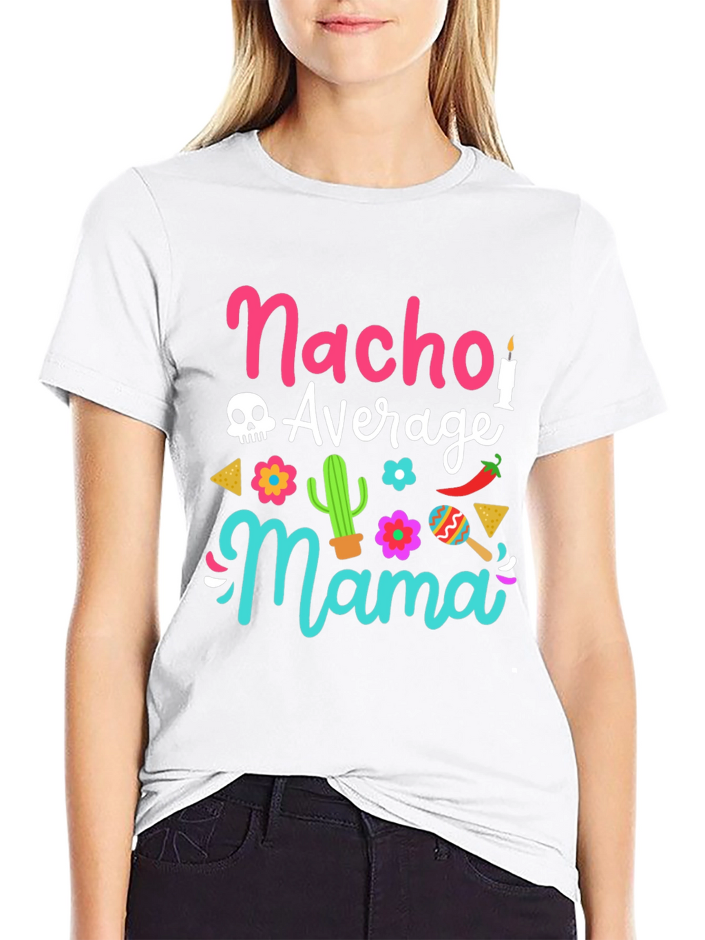 Nacho Average Mama Graphic Tee