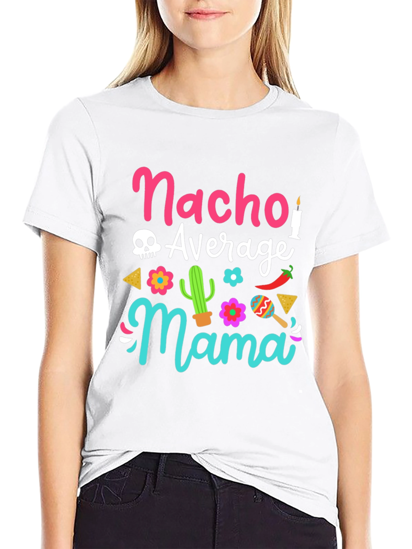 Nacho Average Mama Graphic Tee