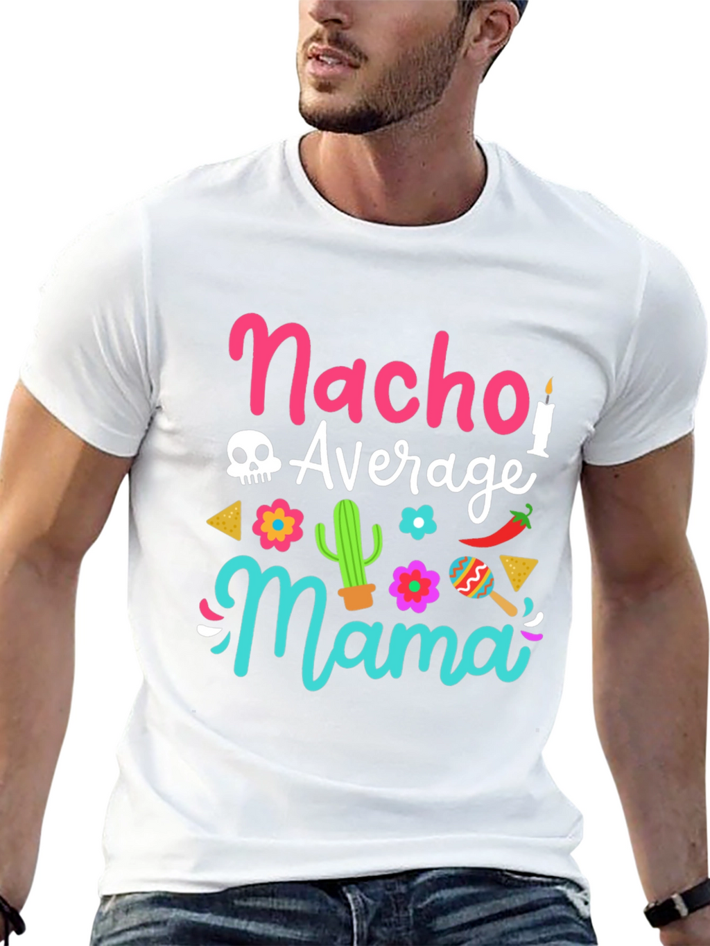 Nacho Average Mama Graphic Tee