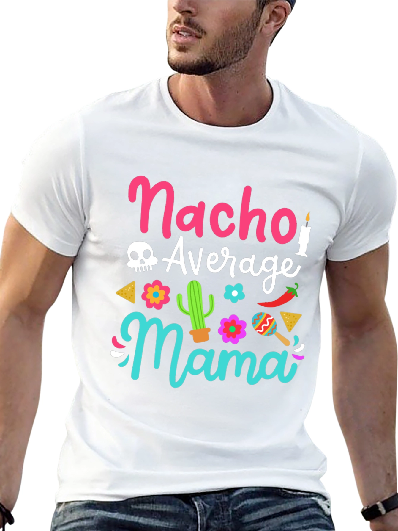 Nacho Average Mama Graphic Tee
