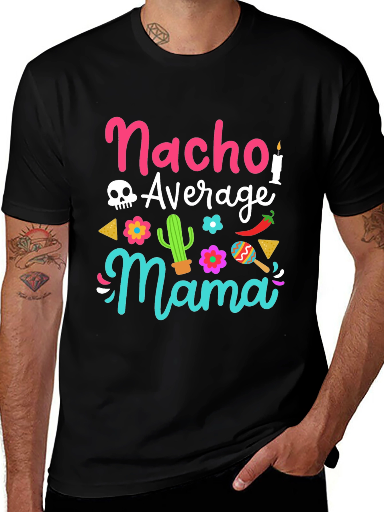 Nacho Average Mama Graphic Tee
