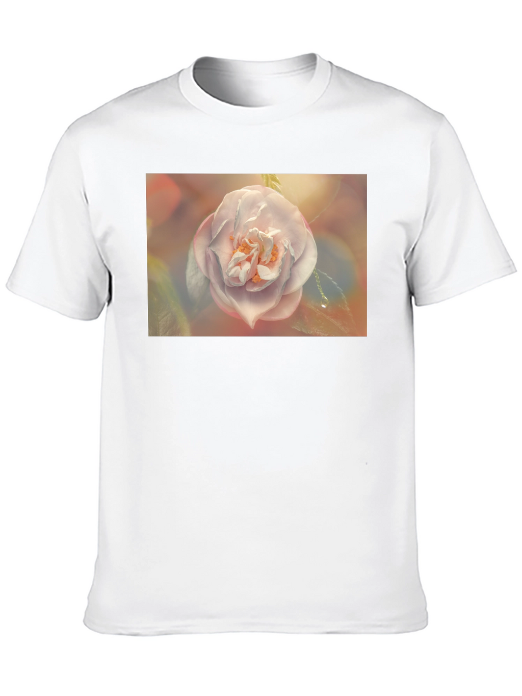 Floral Graphic T-Shirt - Soft Bloom Design