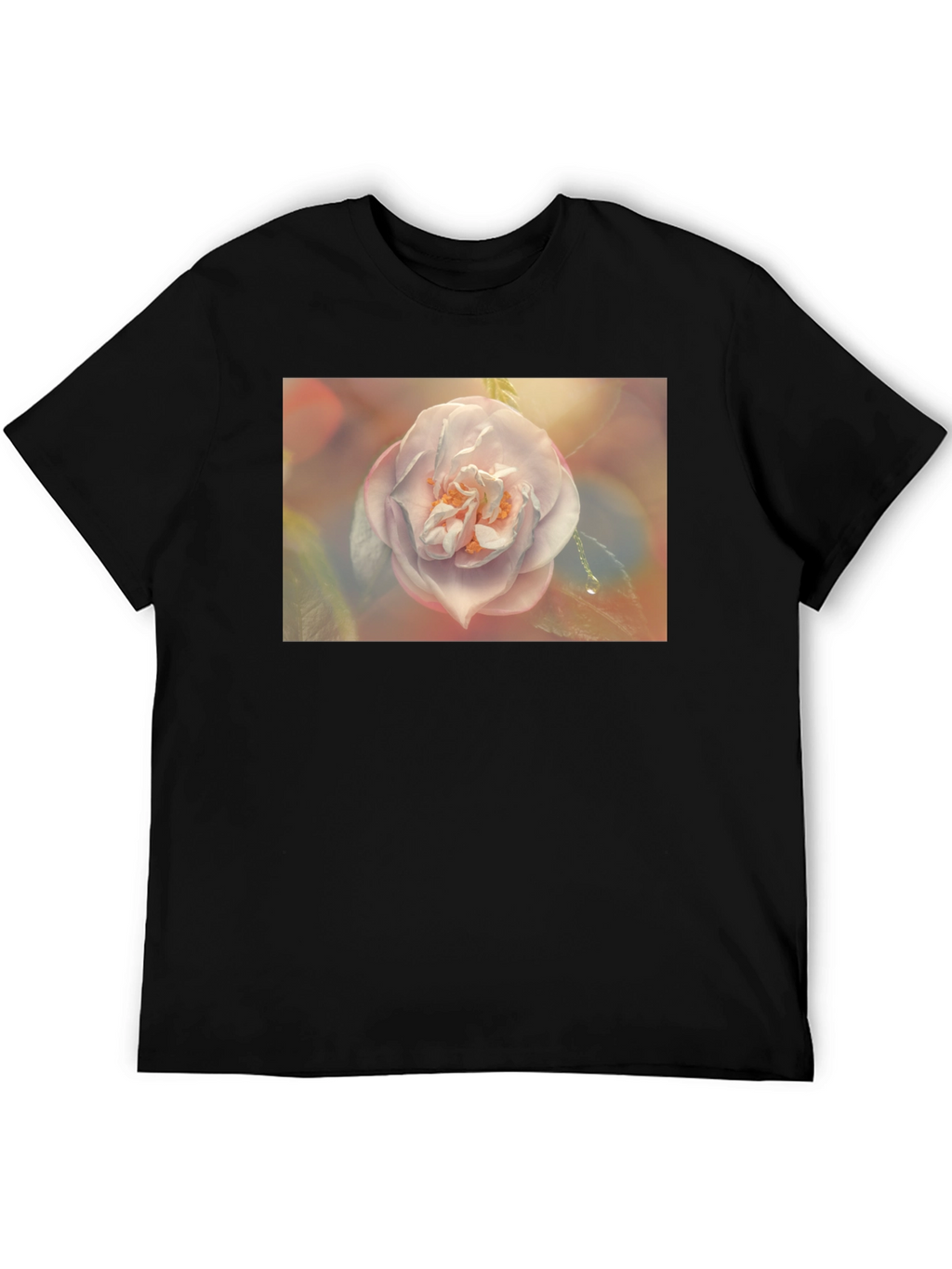 Floral Graphic T-Shirt - Soft Bloom Design