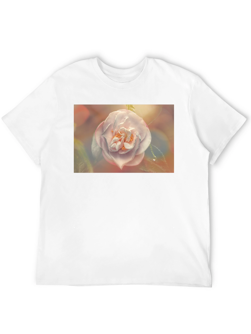 Floral Graphic T-Shirt - Soft Bloom Design