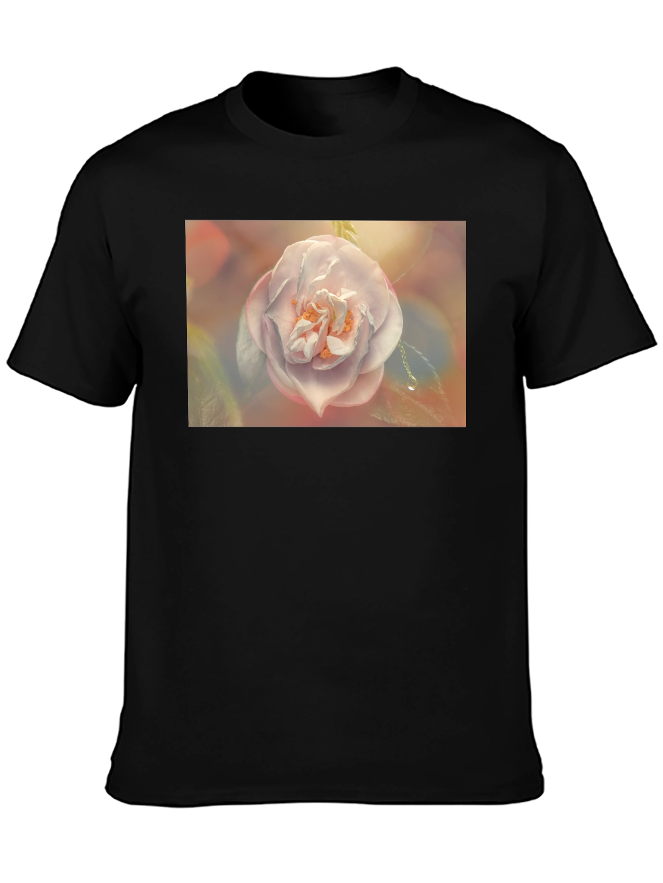 Floral Graphic T-Shirt - Soft Bloom Design