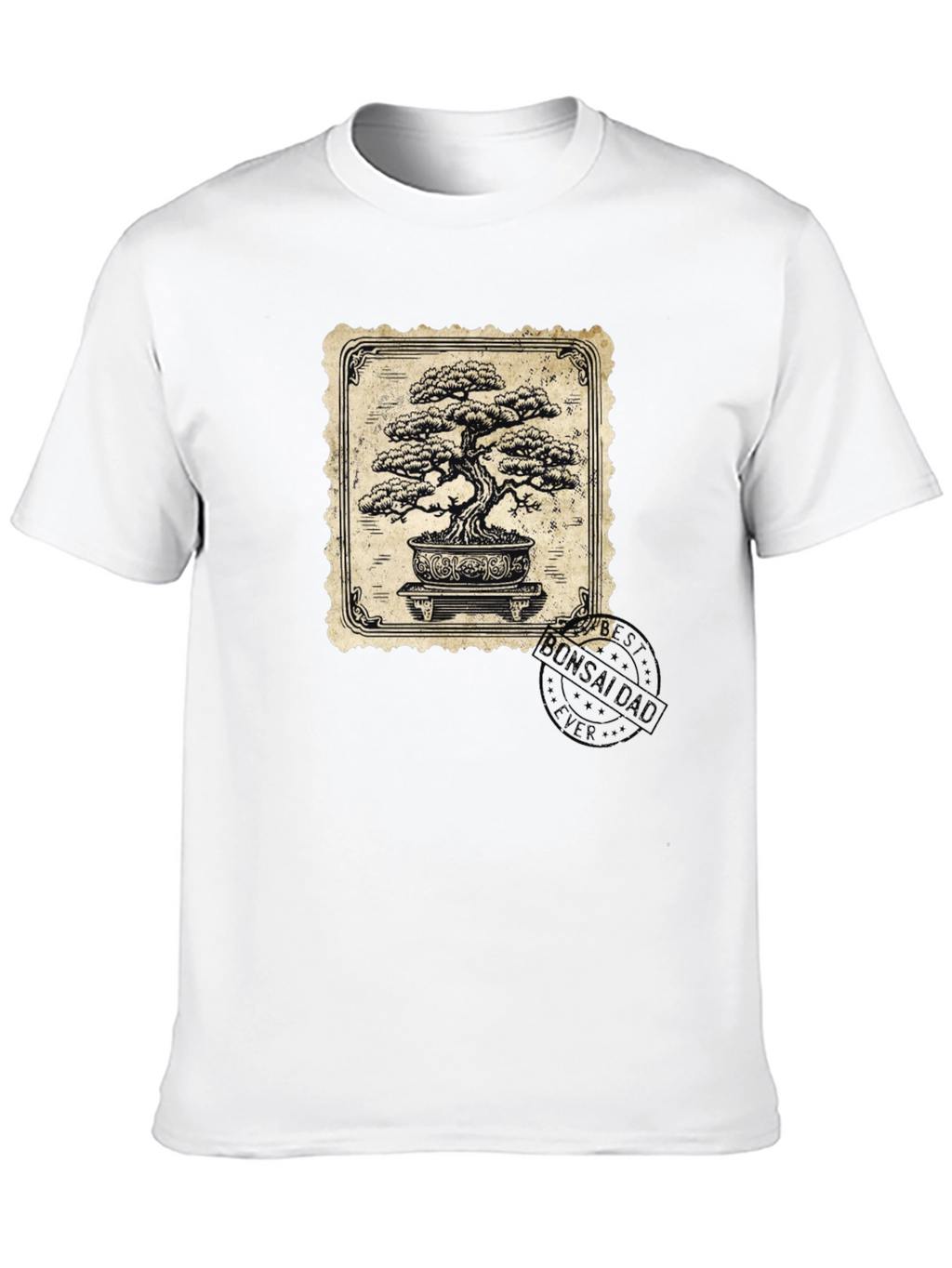 Bonsai Tree Graphic Tee - Stylish Nature Lover Shirt