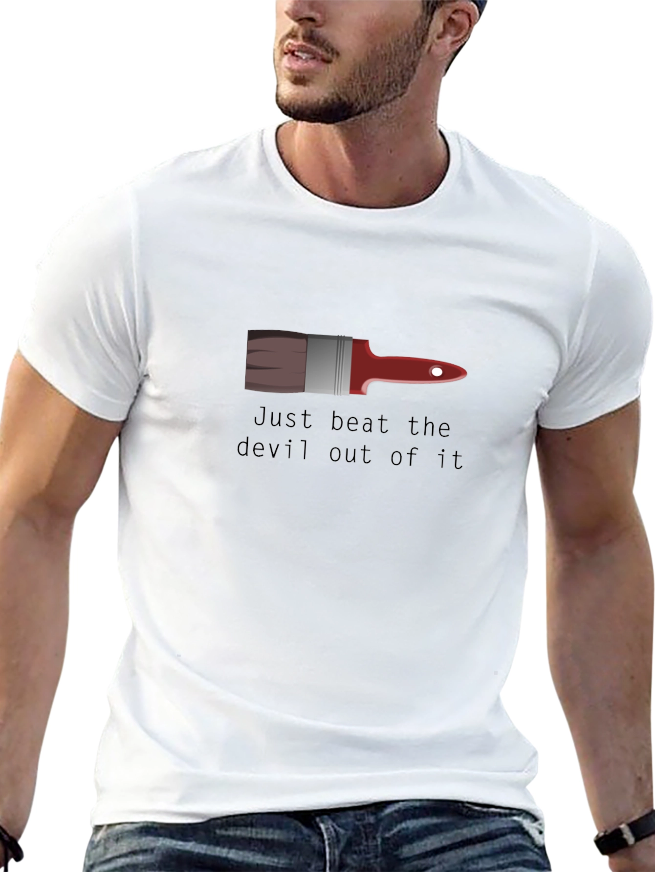 Beat the Devil T-Shirt - Artistic Graphic Tee