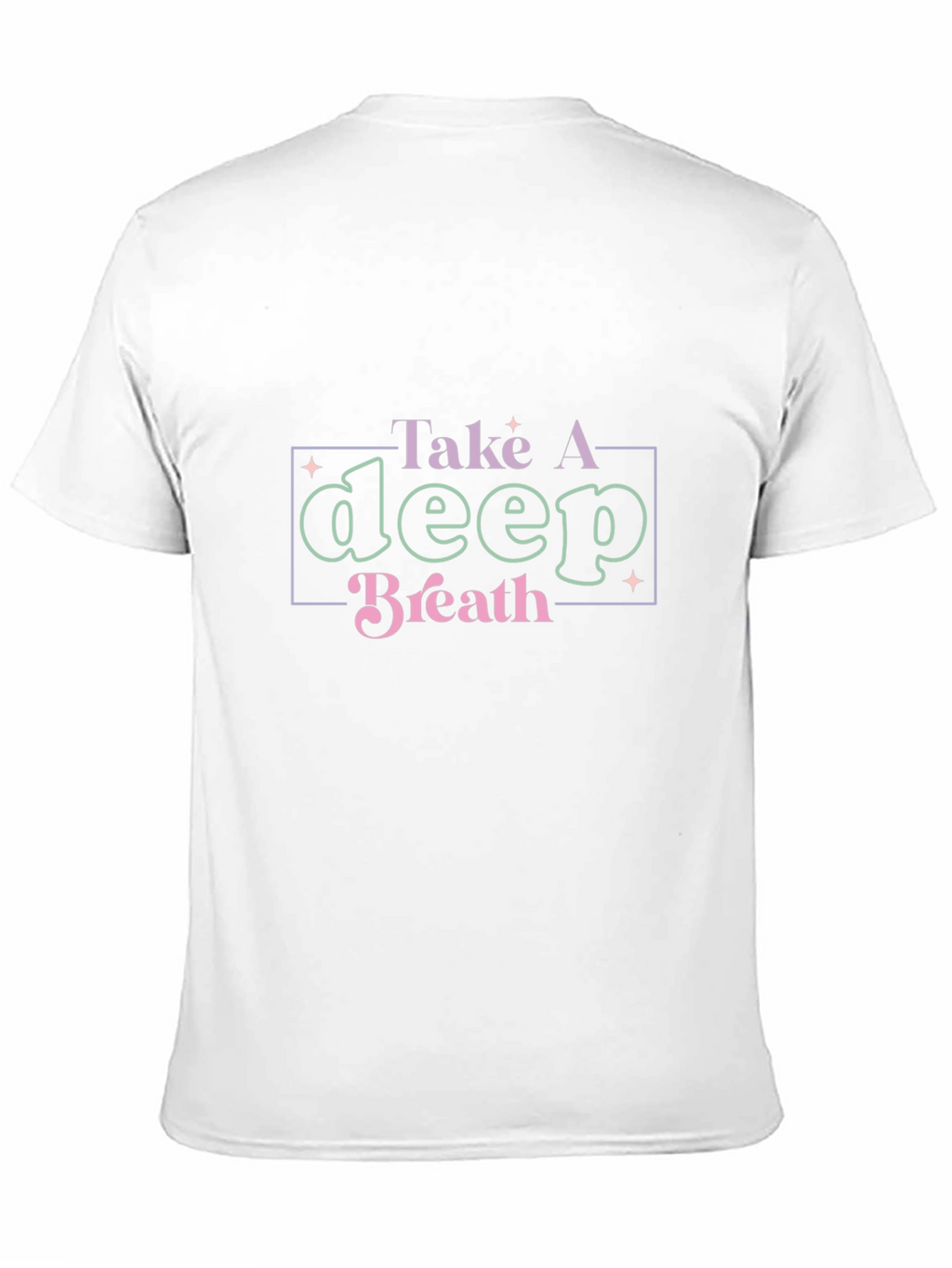 Take a Deep Breath Graphic Tee - Black
