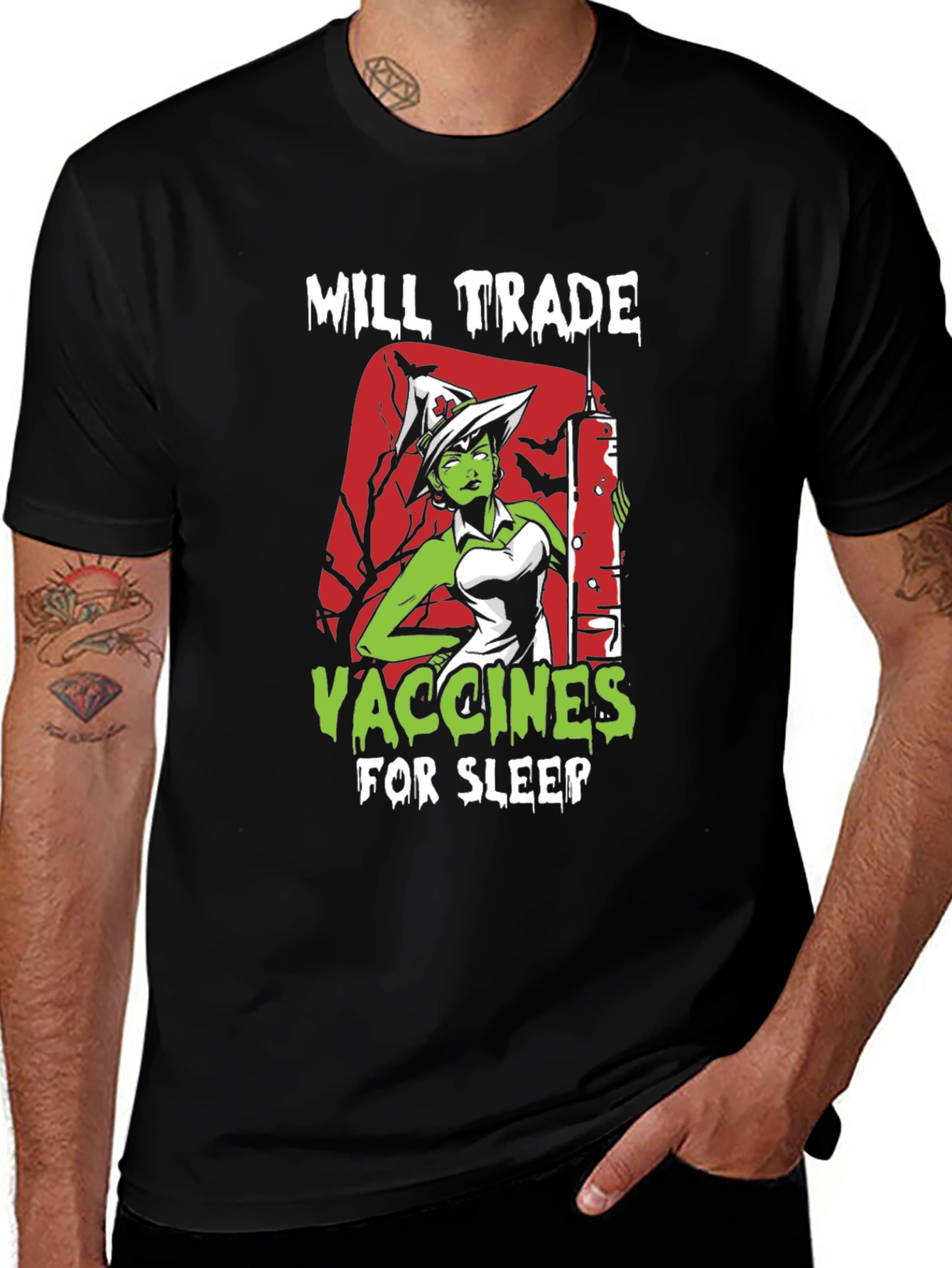 Will Trade Vaccines For Sleep T-Shirt
