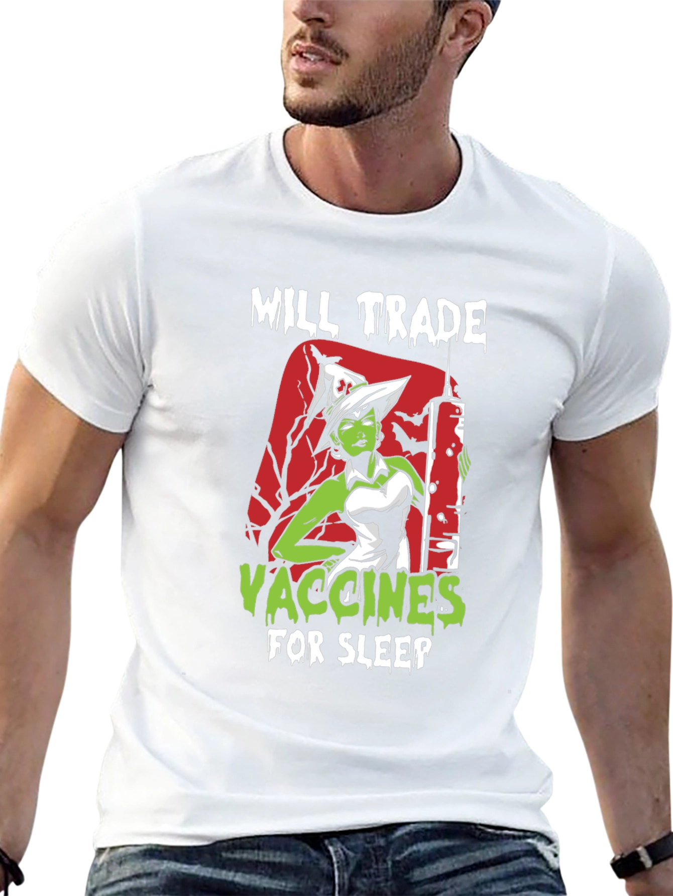 Will Trade Vaccines For Sleep T-Shirt