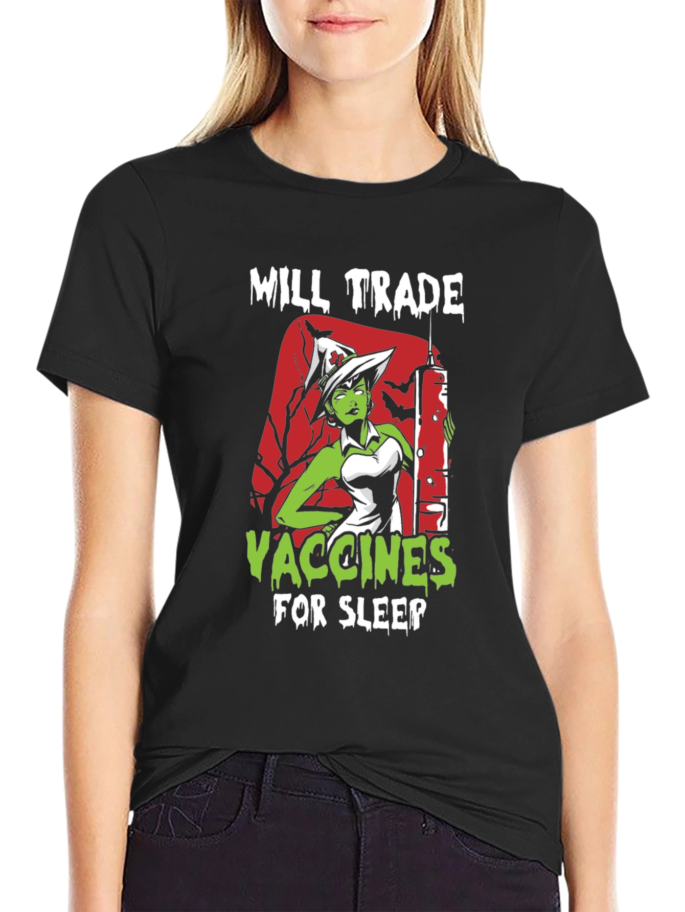 Will Trade Vaccines For Sleep T-Shirt