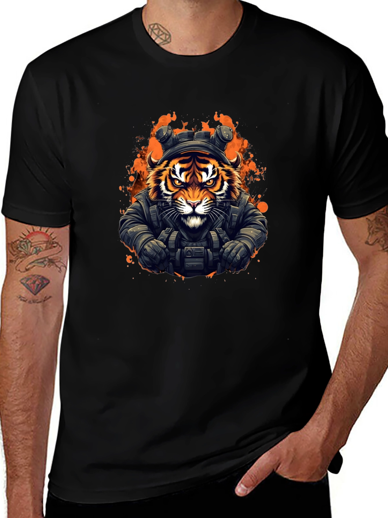 Tiger Tactical T-Shirt - Urban Style
