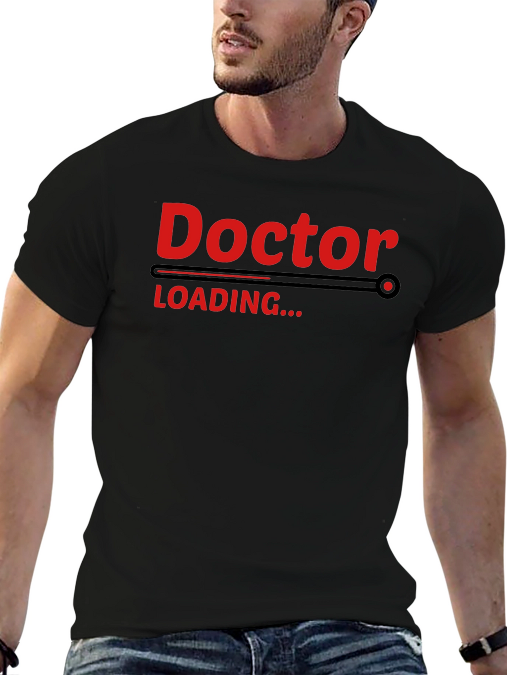 Doctor Loading Funny Graphic T-Shirt