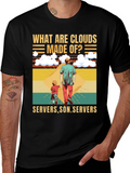 Cloud Made of Servers Funny T-Shirt