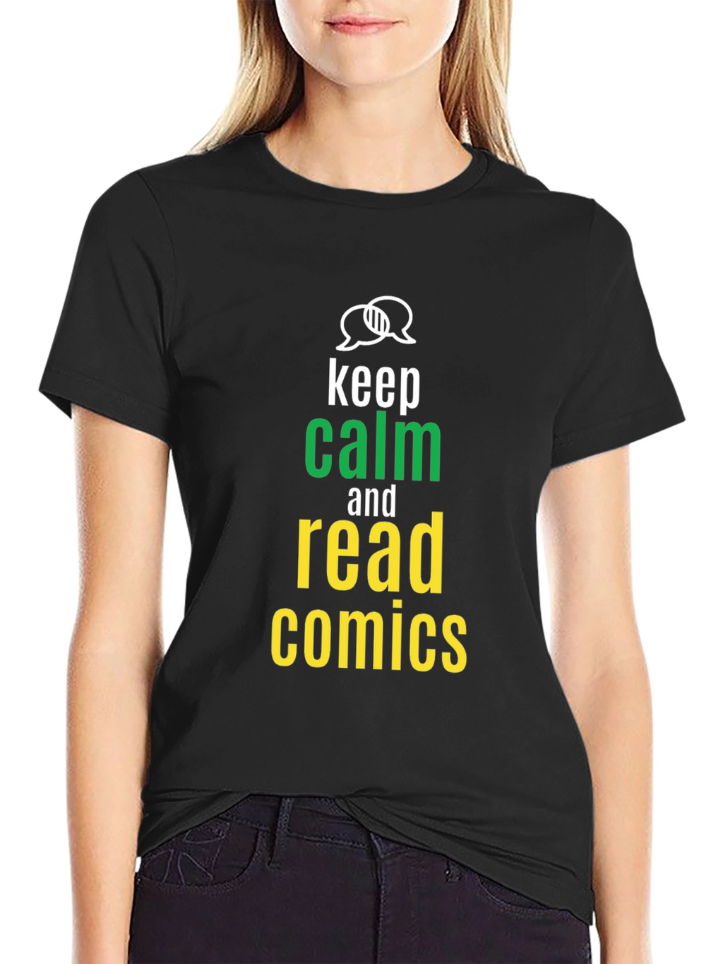 Keep Calm and Read Comics T-Shirt