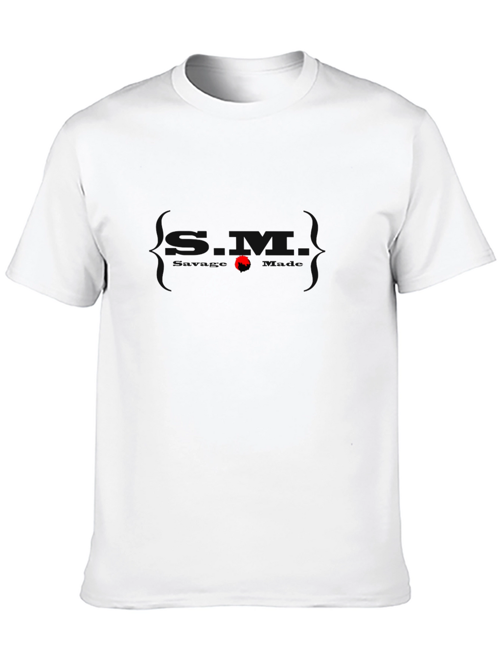 Mens Black Graphic Tee - Subtle Automotive Design