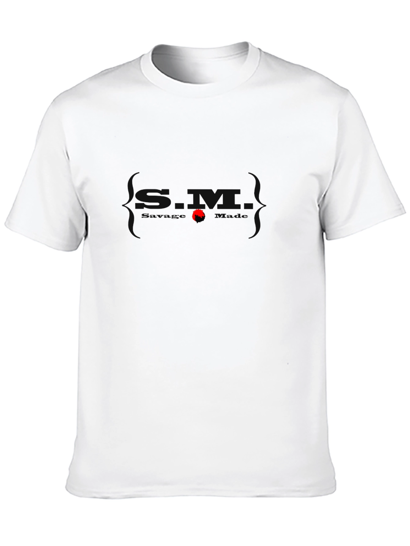 Mens Black Graphic Tee - Subtle Automotive Design