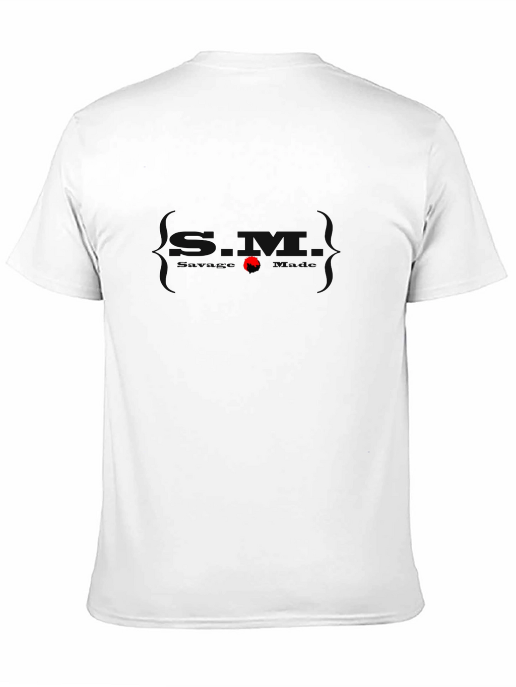Mens Black Graphic Tee - Subtle Automotive Design