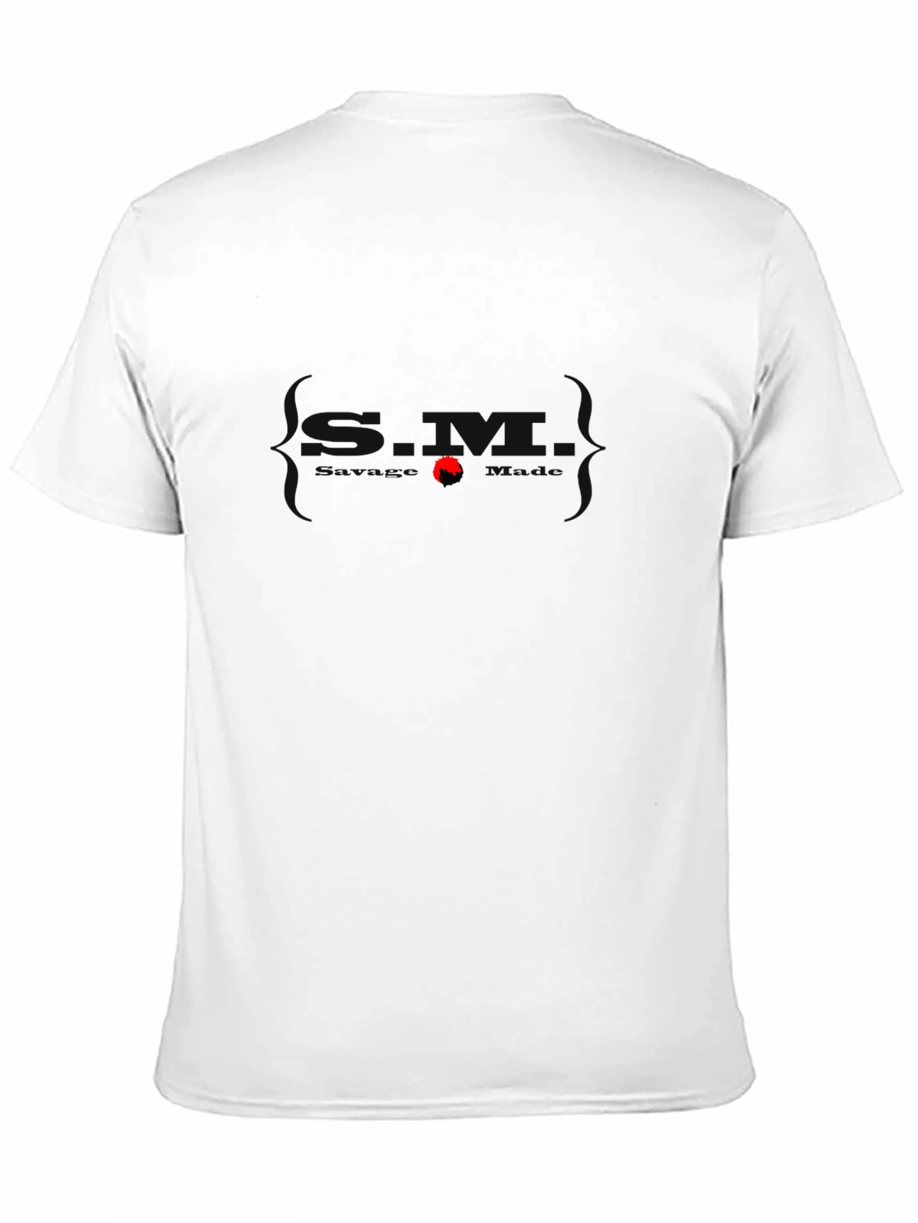 Mens Black Graphic Tee - Subtle Automotive Design