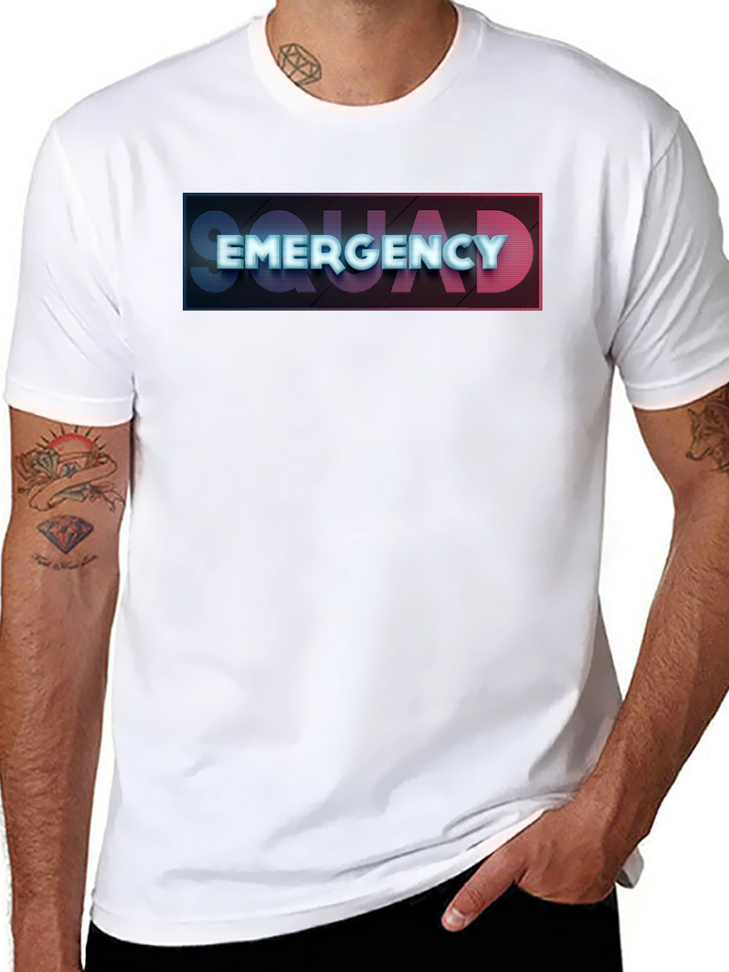 Emergency Squad Graphic Tee - Cool & Stylish