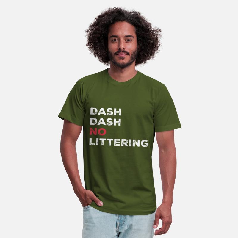 Dash Dash No Littering Environment Earth Day