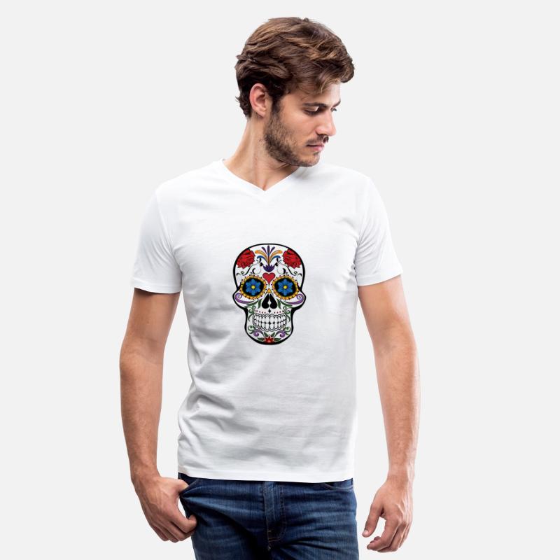 Day of the dead sugar skull