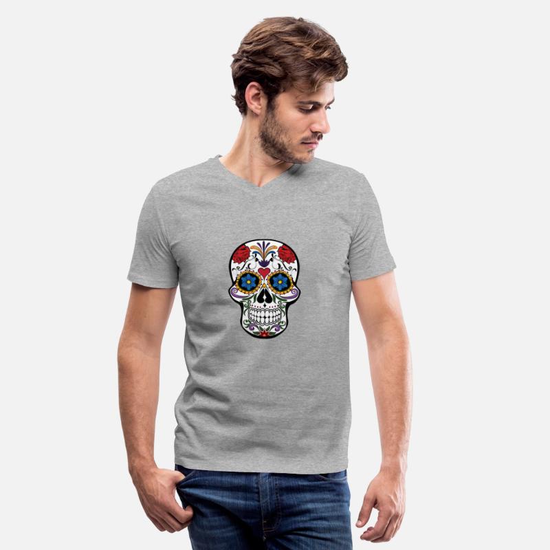 Day of the dead sugar skull