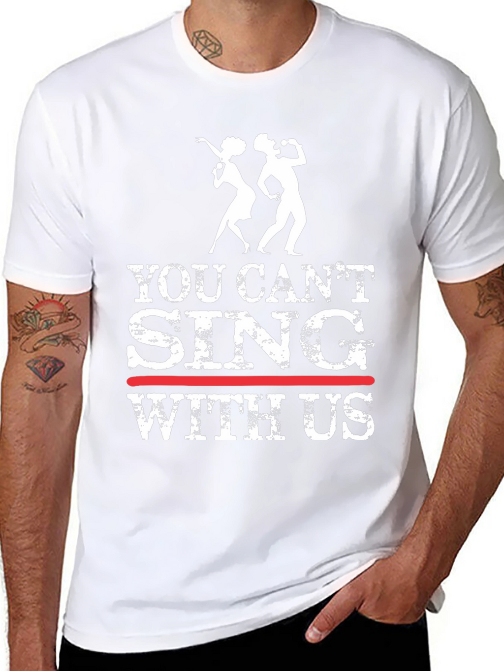 You Cant Sing With Us Graphic Tee