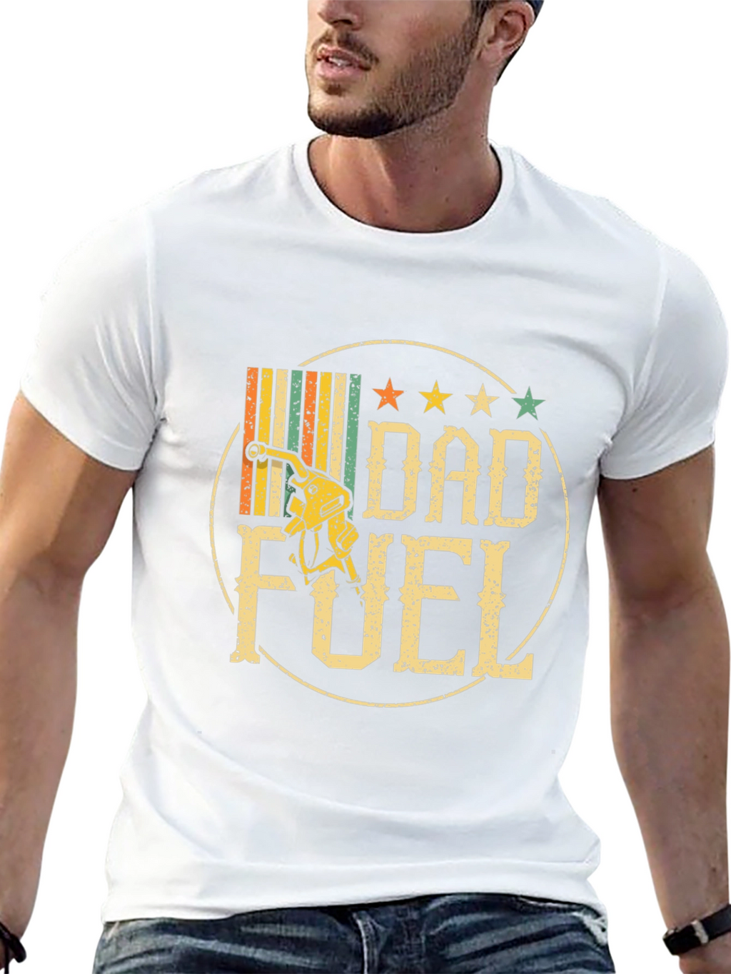 Dad Fuel Graphic Tee - Fathers Day Gift
