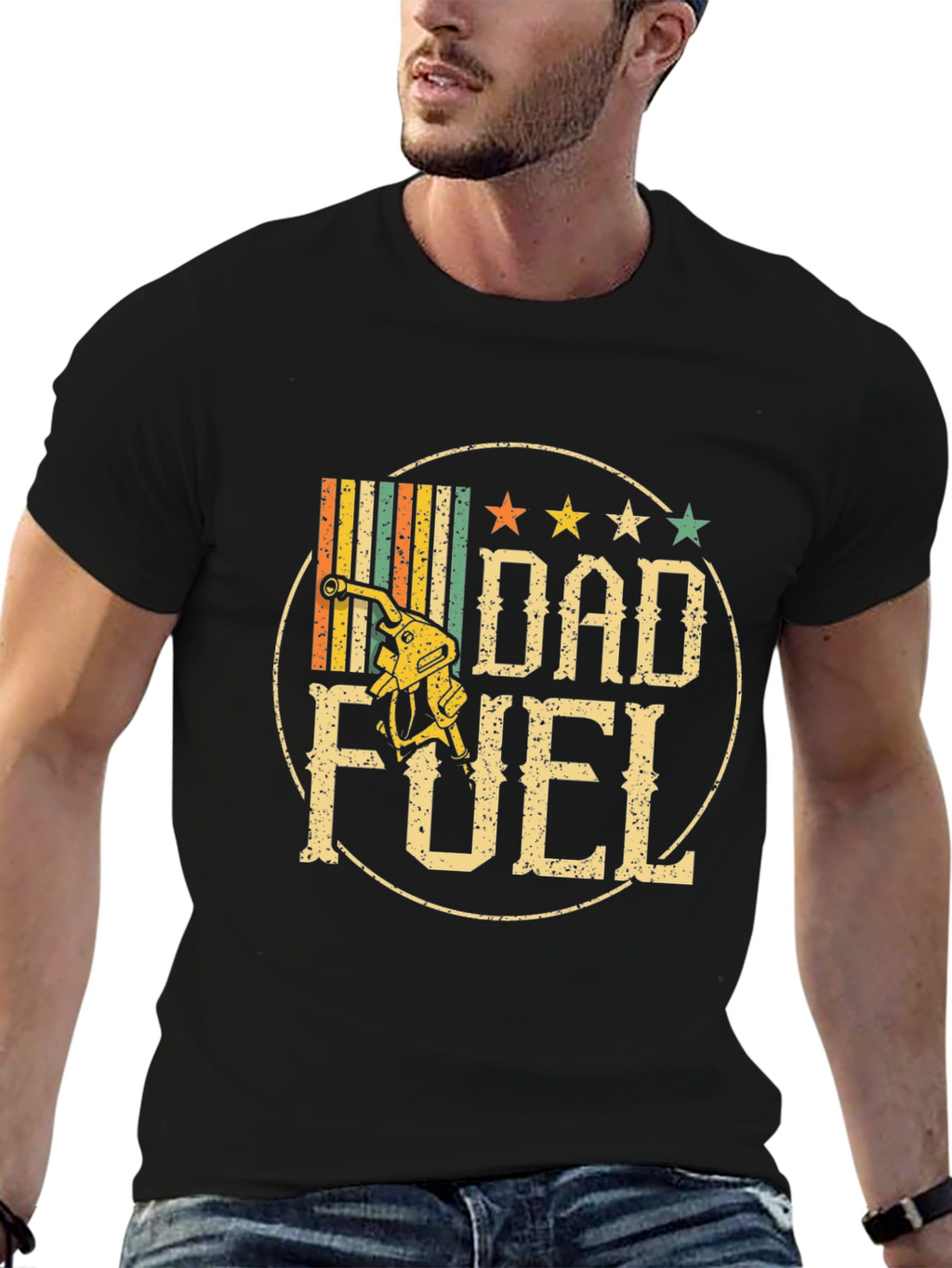 Dad Fuel Graphic Tee - Fathers Day Gift