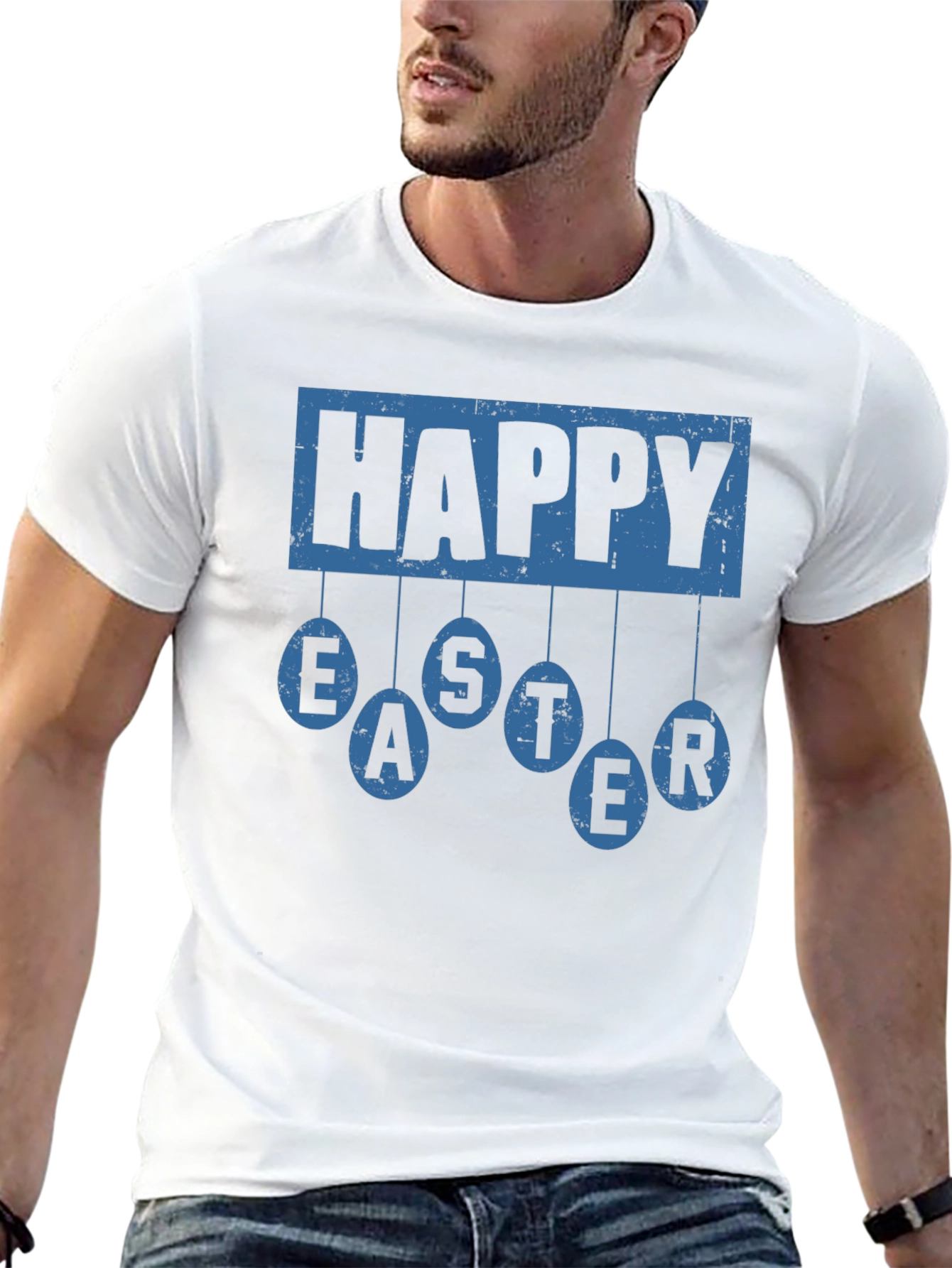 Happy Easter Graphic T-Shirt