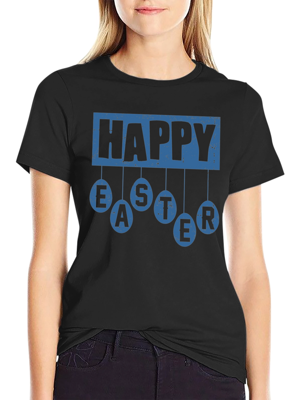 Happy Easter Graphic T-Shirt