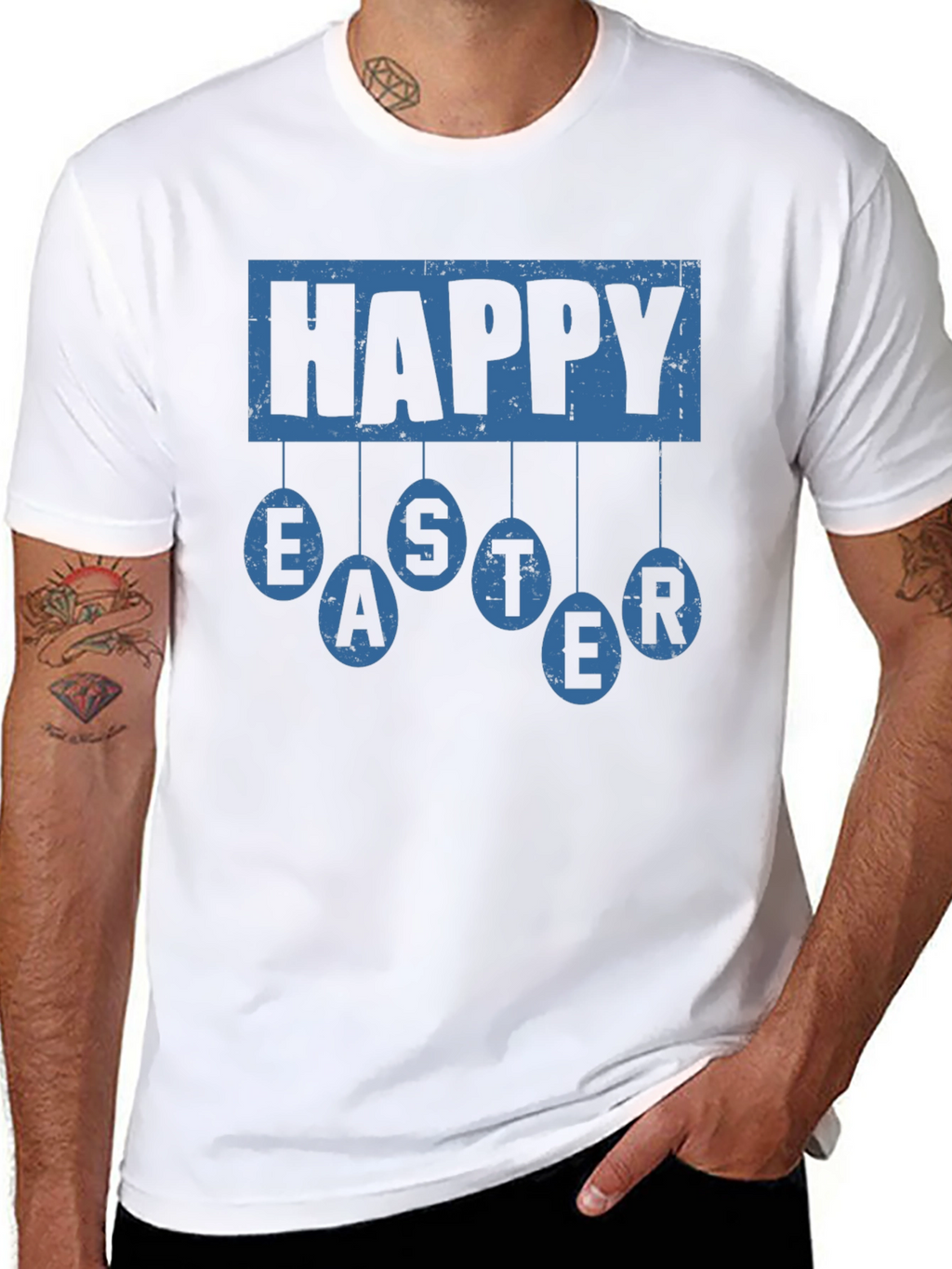 Happy Easter Graphic T-Shirt