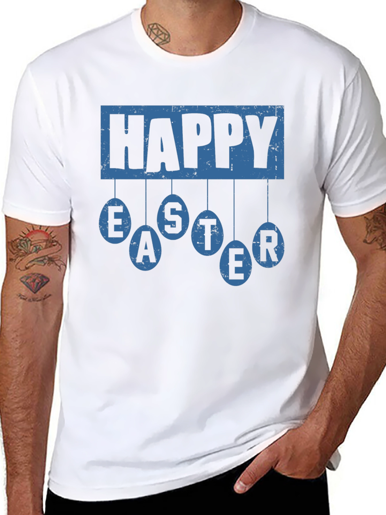 Happy Easter Graphic T-Shirt