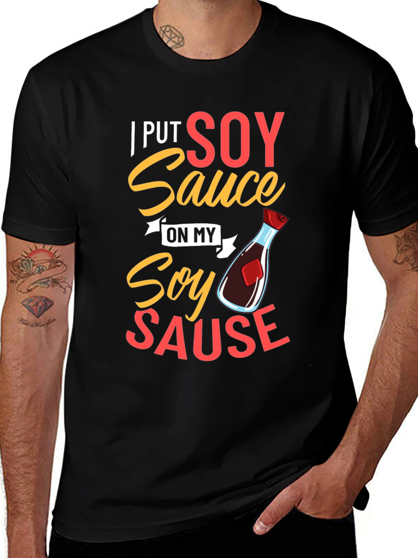 Soy Sauce T-Shirt - Funny Foodie Tee