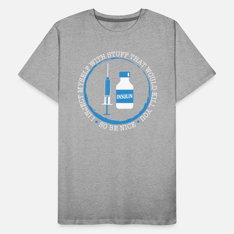 Diabetes Awareness Shirt, I Inject Myself With