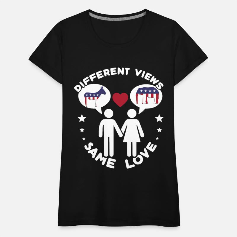 Different Views, Same Love